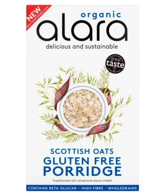 Alara Organic Scottish Oats Gluten Free Porridge 500g