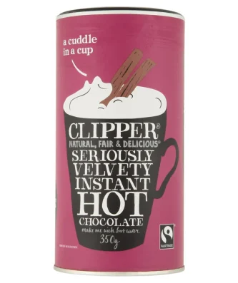 Clipper Fairtrade Instant Hot Chocolate 350g