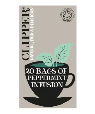 Clipper Organic Peppermint Tea Bags Infusion 20 per pack