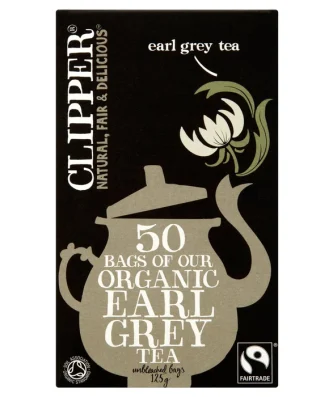 Clipper Organic Earl Grey Tea Bags 50 per pack