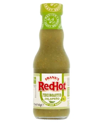 Frank's RedHot Fire Roasted Jalapeno Craft Hot Sauce 135ml