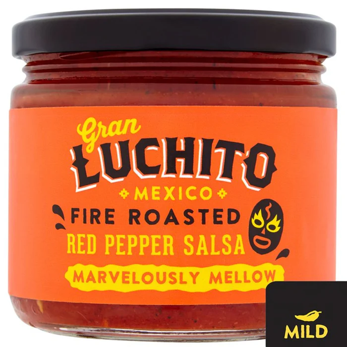 Gran Luchito Mild Red Pepper Salsa 300g