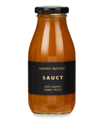 Harvey Nichols Saucy Hot Chunky Garlic Pickle 300g