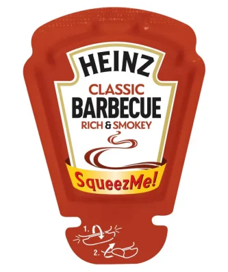 Heinz SqueezeMe BBQ Sauce 26ml
