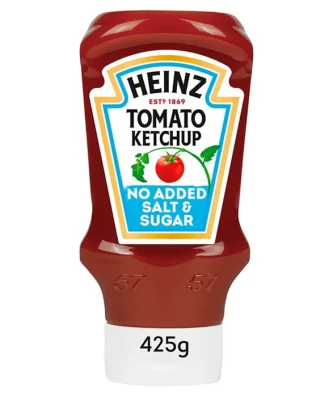 Heinz Tomato Ketchup No Added Sugar & Salt 425g