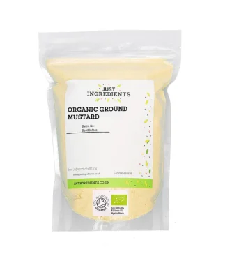 Just Ingredients Organic Ground Mustard 100g