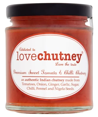 Lovechutney Sweet Tomato & Chilli 180g
