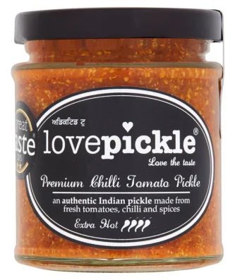 Lovepickle Chilli Tomato Pickle Extra Hot 180g