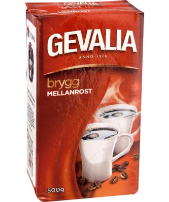 Gevalia Kaffe Mellanrost Medium Roast Ground Filter Coffee 450g
