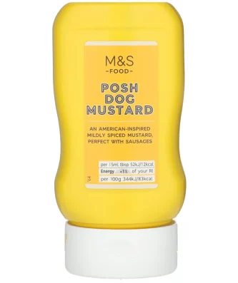 M&S Posh Dog Mustard 300g