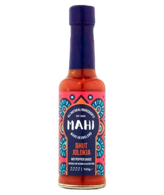 MAHI Bhut Jolokia Hot Pepper Sauce 165ml