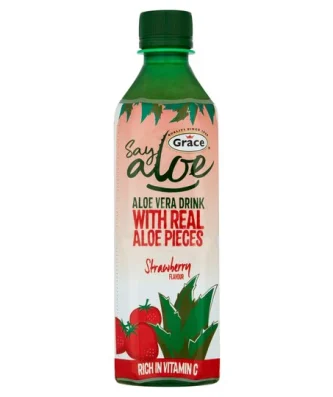 Grace Aloe Vera Strawberry Drink 500ml