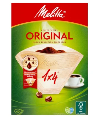 Melitta Four Cup Filter Papers 40 per pack