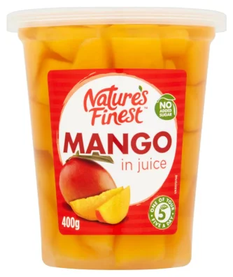 Nature's Finest Mango Chunks In Juice 400g