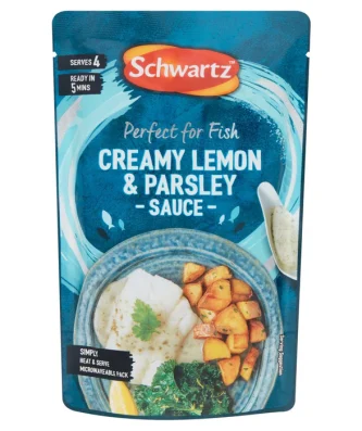 Schwartz Creamy Lemon & Parsley Sauce for Fish 300g