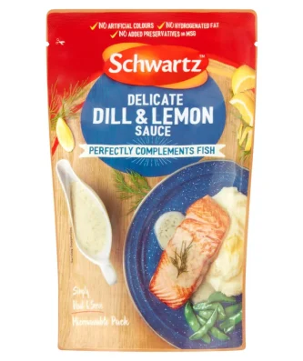 Schwartz Delicate Dill & Lemon Sauce for Fish 300g