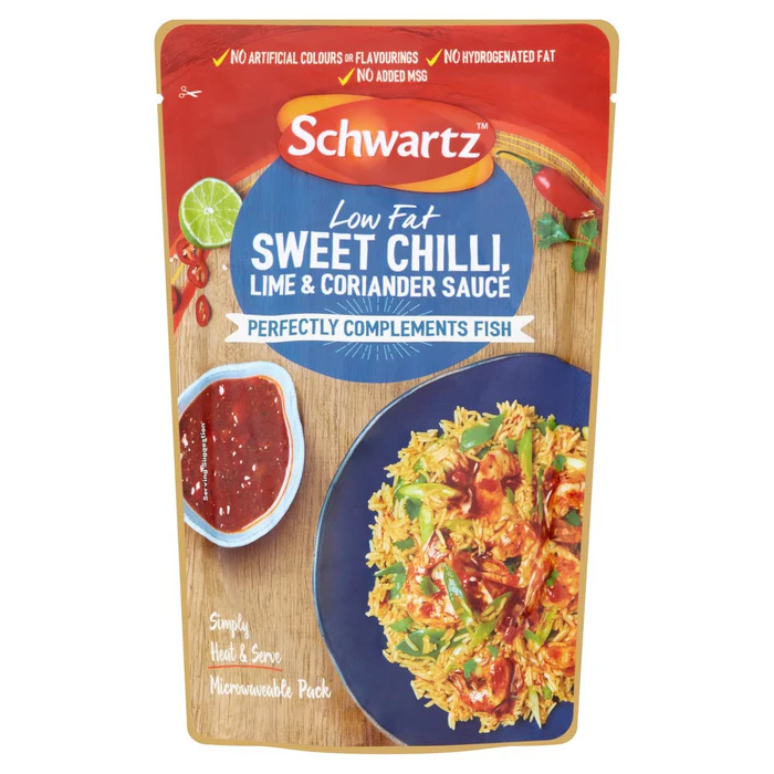 Schwartz Sweet Chilli Lime & Coriander Sauce for Fish 300g