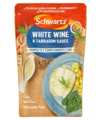 Schwartz White Wine & Tarragon Sauce for Fish 300g