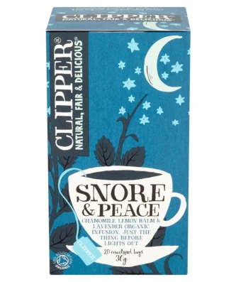 Clipper Snore & Peace Organic Tea Bags 20 per pack