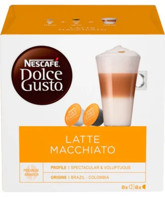 Nescafe Dolce Gusto Latte Macchiato Pods 8 per pack