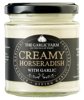 The Garlic Farm Creamed Horseradish 170g