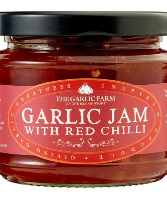 The Garlic Farm Garlic Jam with Red Chilli 240g