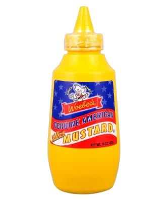 Woebers American Mustard 453g