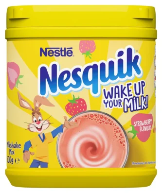 Nesquik Strawberry Milkshake Tub 500g