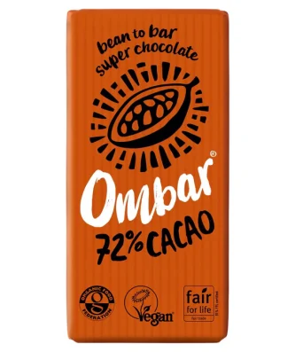 Ombar 72% Dark Chocolate 35g