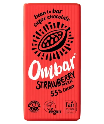Ombar Strawberry Mylk Chocolate 35g