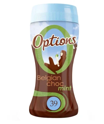 Options Mint Hot Chocolate Drink 220g