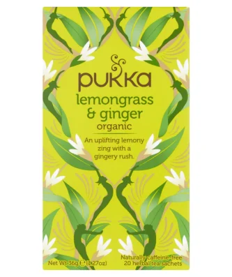 Pukka Lemongrass & Ginger Tea 20 per pack