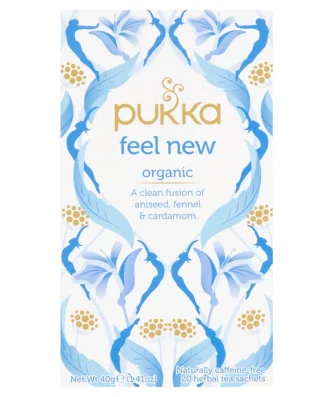 Pukka Feel New Tea Bags 20 per pack
