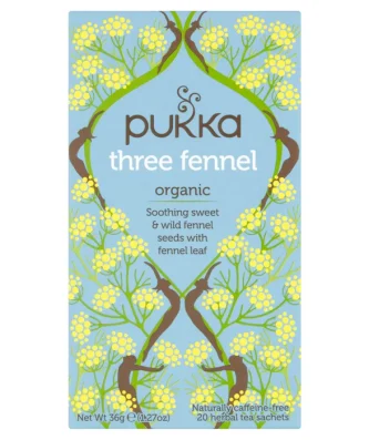 Pukka Organic Three Fennel Tea Bags 20 per pack