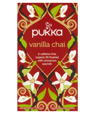 Pukka Organic Vanilla Chai Tea Bags 20 per pack