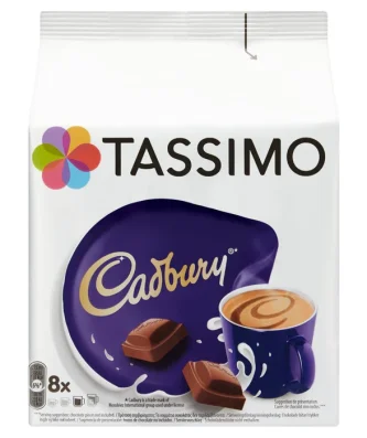 Tassimo Cadbury Hot Chocolate Pods 8 per pack
