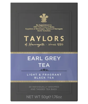 Taylors Earl Grey Teabags 20 per pack