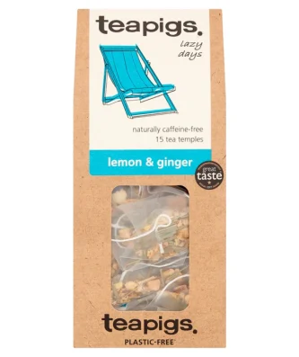 Teapigs Lemon & Ginger Tea Bags 15 per pack