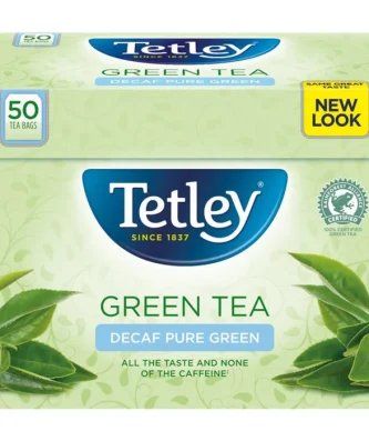 Tetley Green Decaffeinated Tea Bags 50 per pack