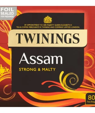 Twinings Assam Tea 80 Tea Bags