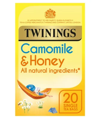 Twinings Camomile & Honey Tea 20 Tea Bags