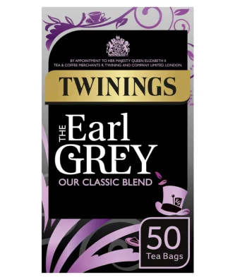 Twinings Earl Grey Tea 50 Tea Bags