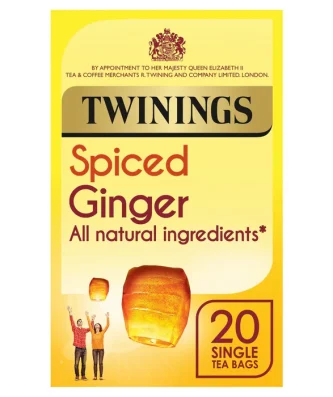 Twinings Spiced Ginger Tea 20 Tea Bags