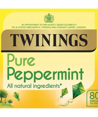 Twinings Peppermint Tea 80 Tea Bags