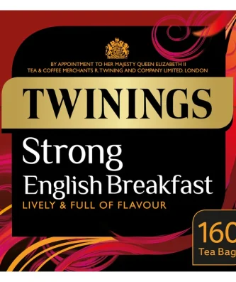 Twinings English Strong Breakfast Tea 160 Tea Bags