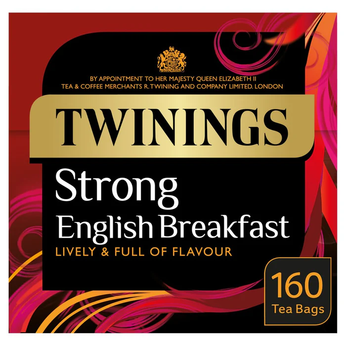 Twinings English Strong Breakfast Tea 160 Tea Bags