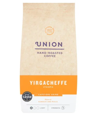 Union Yirgacheffe Ethiopia Cafetiere Grind 200g