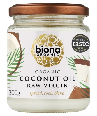 Biona Organic Raw Virgin Coconut Oil 200ml