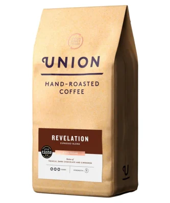 Union Hand-Roasted Coffee Revelation Espresso Wholebean 500g