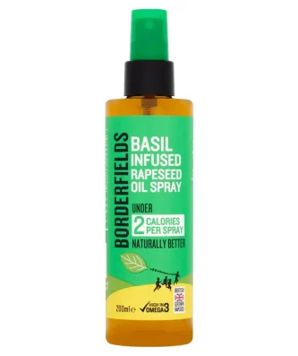 Borderfields Basil Infused Rapeseed Oil Spray 200ml